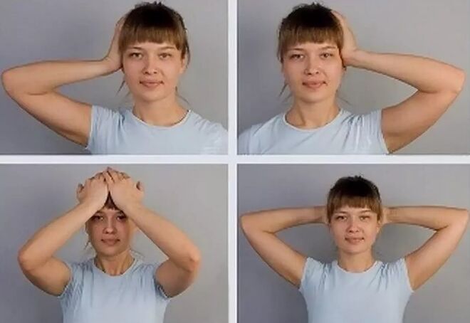 Gymnastics for neck