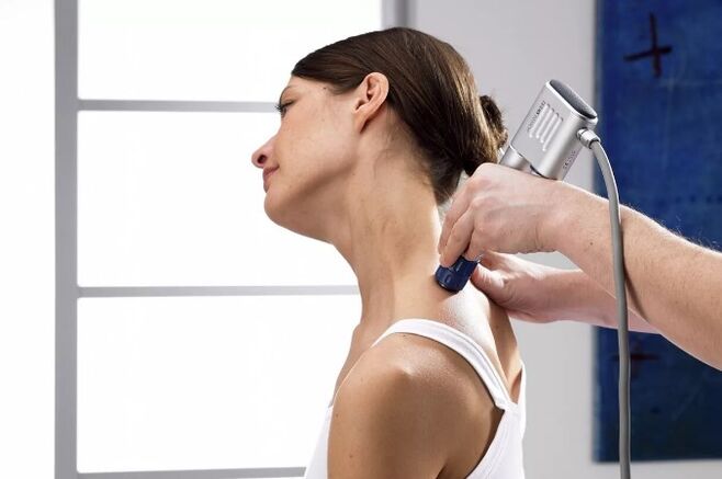 Physiotherapy for the neck osteochondrosis
